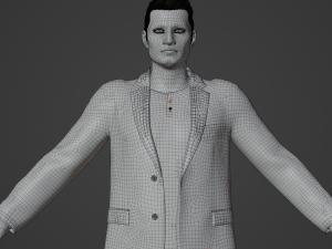 Michael Realistic Character 3D 모델