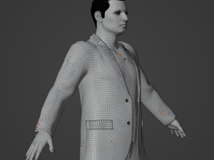Michael Realistic Character 3D 모델