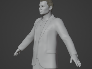 Michael Realistic Character 3D 모델