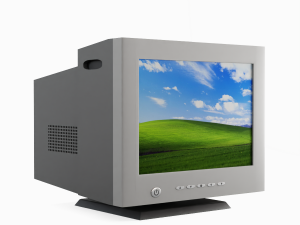 Old PC Monitor 3D 模型