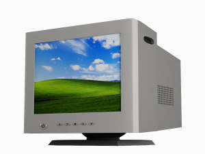 Old PC Monitor 3D 模型