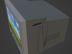 Old PC Monitor 3D 模型