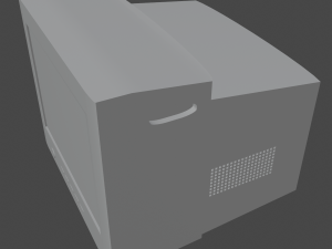 Old PC Monitor 3D 模型