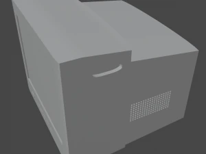 Old PC Monitor 3D Model