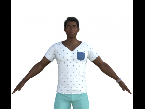 Alfred Realistic Character 3D Model