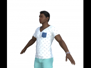 Alfred Realistic Character 3D Model