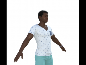 Alfred Realistic Character 3D Model