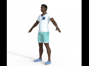 Alfred Realistic Character 3D Model