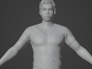 Alfred Realistic Character 3D Model