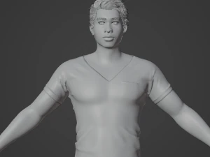 Alfred Realistic Character 3D Model