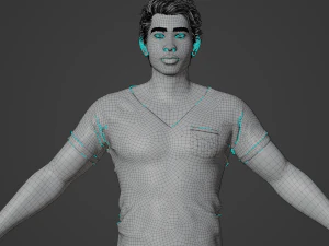 Alfred Realistic Character 3D Model