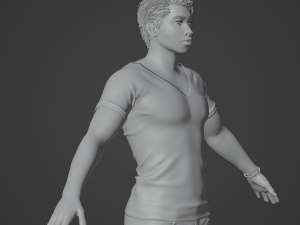 Alfred Realistic Character 3D Model
