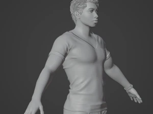 Alfred Realistic Character 3D Model