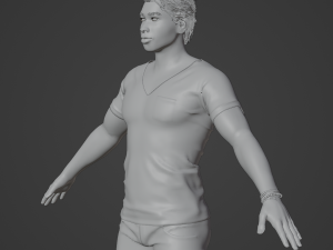 Alfred Realistic Character 3D Model