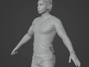 Alfred Realistic Character 3D Model