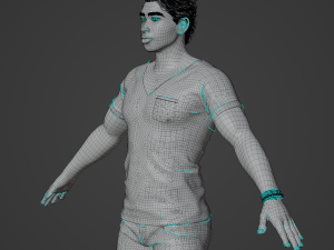 Alfred Realistic Character 3D Model