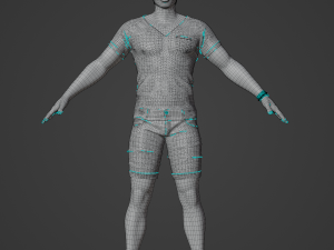 Alfred Realistic Character 3D Model