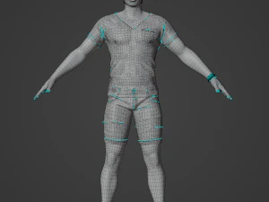 Alfred Realistic Character 3D Model