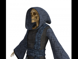 Human Skeleton Realistic Character Modello 3D