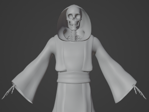 Human Skeleton Realistic Character Modello 3D
