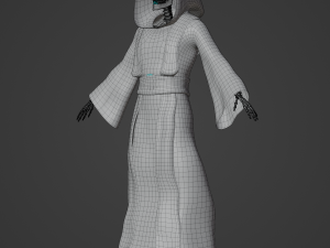 Human Skeleton Realistic Character Modello 3D