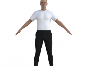 Aaron Realistic Character 3Dモデル