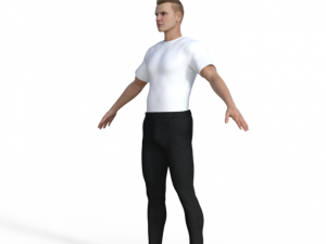 Aaron Realistic Character 3Dモデル