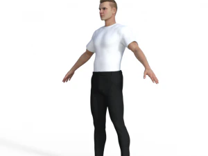Aaron Realistic Character 3D Model