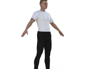 Aaron Realistic Character 3D Model