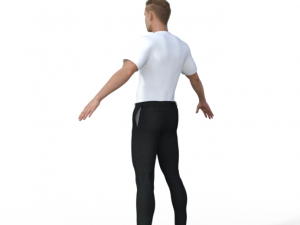 Aaron Realistic Character 3Dモデル