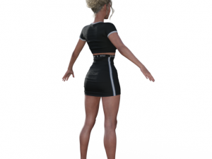 Gloria Realistic Character 3D 模型