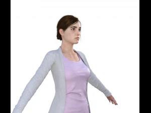 Kessie Realistic Character 3D Model
