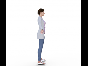 Kessie Realistic Character 3D Модель