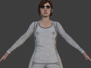 Kessie Realistic Character 3D Модель