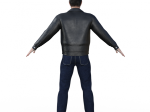 Negan Realistic Character Model 3D