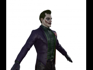 The Joker Realistic Character 3D Model