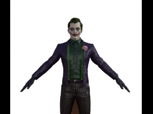 The Joker Realistic Character 3D Model