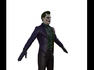 The Joker Realistic Character 3D Model