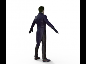 The Joker Realistic Character 3D Model