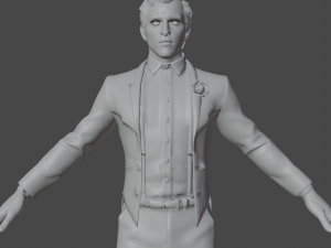 The Joker Realistic Character 3D Model