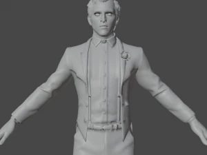 The Joker Realistic Character 3D Model