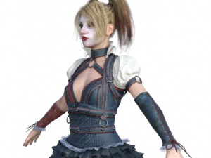 Harley Quinn Realistic Character Modello 3D
