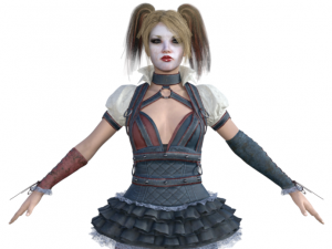 Harley Quinn Realistic Character Modello 3D