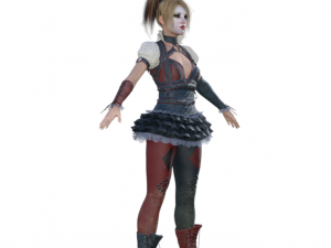 Harley Quinn Realistic Character Modello 3D