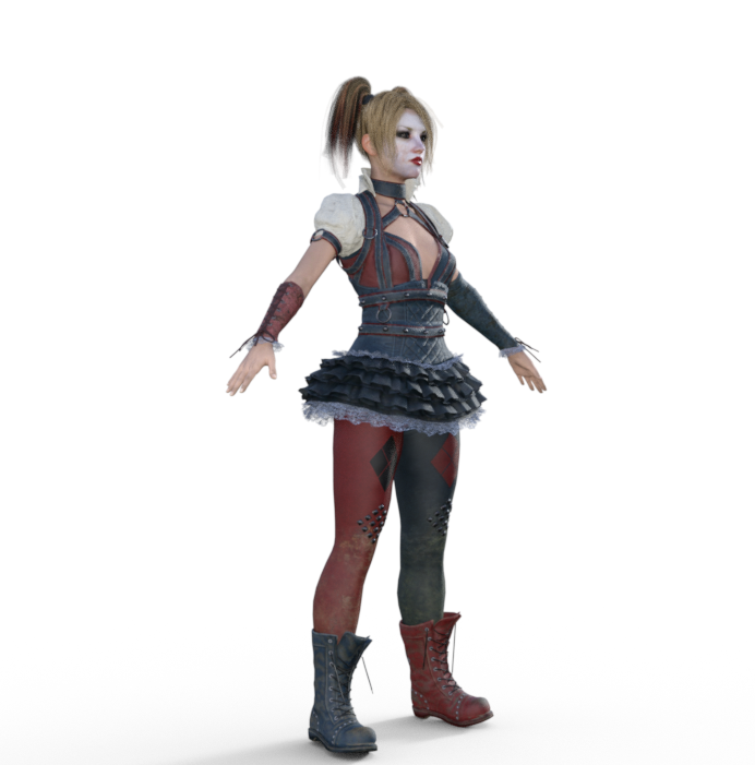 Roblox Harley Quinn Rendering Avatar PNG, Clipart, 3d Modeling