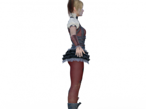 Harley Quinn Realistic Character Modello 3D