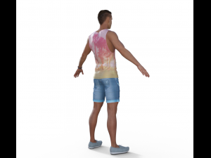 Adam Realistic Character 3D 모델