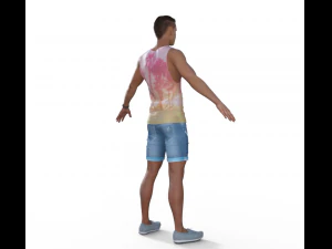 Adam Realistic Character 3D Model
