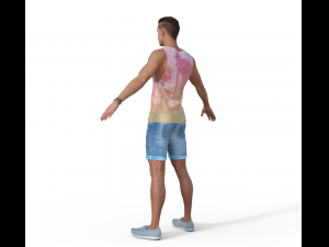 Adam Realistic Character 3D 모델