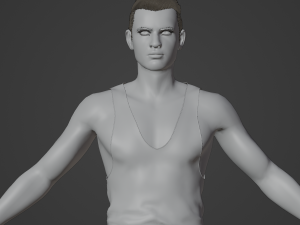 Adam Realistic Character 3D 모델